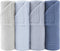 Susurration Muslin Burp Cloths 24x24 Inches Ultra Soft 100% Cotton, 4 or