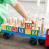 Melissa & Doug Educational Toy Wooden Truck Alphabet Blocks