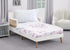 4 Set 2-in-1 Delta Children Piece Toddler Bedding for Girls - Reversible Comforter - Includes Fitted Comforter to Keep