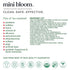 2-in-1 16.6 oz Mini Bloom Fresh N Clean Hair + Body Wash | Shampoo Sulfate-Free | Baby & Kid Safe | Gently Cleanses