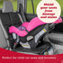2-Pack Lusso Gear Car Seat Cover & Protector - Waterproof Non-Slip Protector - Mesh Pocket Organizer - Universal Fit