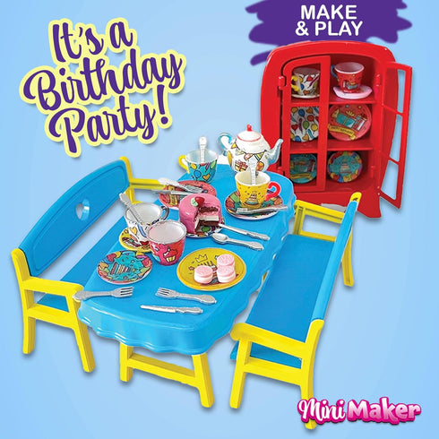Set 30 Mini Maker Party Creations Paint Your Own with UV Oven DIY Ceramic-Like Craft Kit for Girls & Boys Decorate