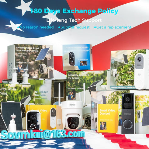 SOVMIKU 64GB 2K 5GHz 360 Setup, Alarm,180 Indoor Camera, Wi-Fi, Plug-in, AI Tracking, Home Security, Pet/Baby Monitor