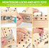 Set, 3 4 5 6 Set, Montessori Screwdriver Board Montessori Toys for with Locks and Keys, Toddler Screwdriver Toy, Kids