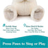 0 11" GUND Animated Goodnight Prayer Bear, Spiritual Plush Teddy Bear, Sensory Toy Stuffed Animal for Ages and Up