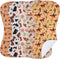 Windkream 5 Pack Western Baby Burp Cloths Soft Absorbent Spit up Rags Cowboy
