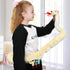53 Inch Giant Snake Plush Mommy with 3 Babies - Realistic Golden Python Stuffed Animal Easter Gift for Kids
