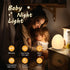 Night Light for Kids by JolyWell - Baby Egg Light with 7 Colors Changing Mode & Stepless Dimming