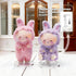 3-7" 2 Set Adjustable Doll Stand for Sitting & Standing Positions - Premium Acrylic Base Display Holder for Figures