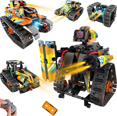 STEM Robot Building Kit with APP / Remote Control, 5 in 1
