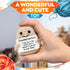 3.14" 2.36" Crochet Potato Potato Stuffed Animal x with Yarn Texture, Includes Mini Card for Encouragement Small Cute