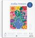 Galison Zodiac Flowers 1000 Piece Puzzle Featuring Artistic Flowers with Zodiac Signs