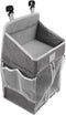 BESPORTBLE Hanging Storage Bag and Diaper Organizer for Nursery, Multi-pocket Gray Fabric