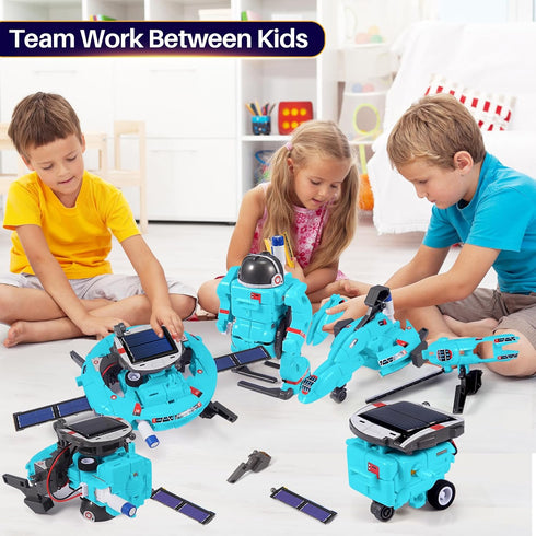 COBFDHA 8-13, 8 9 10 11 12 13 14 6-in-1 STEM Toys for Kids Ages Christmas Birthday Gifts for Year Old Teen Boys Girls