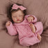 18-Inch 3+ WOOROY Realistic Reborn Baby Dolls Real Life Sleeping Newborn Girl, Lifelike Doll with Weighted Soft Body