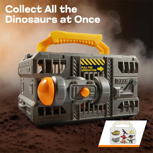 3-5, 2 6 3 4 5+ JOVA Vroomix Dinosaur Toys for Kids Dinosaur Carrier Truck with Pcs Cars and Pcs Figures for Toddlers