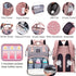Backpack7 1 Bag,Mommy Diaper Bag with Changing Station,Diaper Bag in Travel Baby Diaper Bag With USB Charging Port