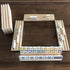 Set 8, Yuanhe Wooden Domino Racks of Domino Trays Holders Organizer for Classic Board Games, Dominoes Accessories