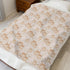 Selgkds 60x80inch Pastel Pumpkin Halloween Fall Baby Blankets for Boy Girl Autumn Pumpkins Bows Stars Infants Toddler