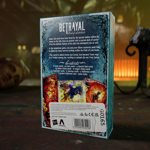 Betrayal Deck of Lost Souls Card Game | Tarot-Inspired Secret Roles Game | Ages 12+ | 3 to 5 Players | 20 Mins