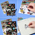 WERNNSAI Kids Diary Set - Boys Game Journal Kit with Lock and Keys, Luminous A5 Writing Notebook, Birthday Gift Set