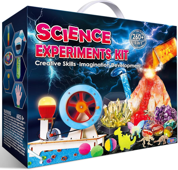 UNGLINGA 260+ Experiments Science Kits for Kids - S.T.E.M Projects, Chemistry Set, Educational Scientist Gift Idea