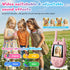 YUSSBCU 2 Pack 3-12, Walkie Talkies for Kids, Rechargeable Kids Video Walkie Talkies with Camera & Voice Changer, Long