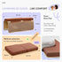 Elbow Set 1.8 2025 Elbow 6 4 Baby Bath Kneeler and Rest Pad Thick Color of the Year Mocha Mousse Memory Foam Kneeling