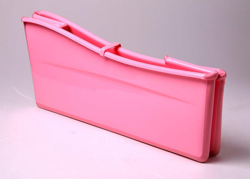 GanEn Portable Pink Baby Bath Tub by