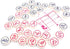 Chinese Chess - Hard Plastic Xiangqi with Plastic Box, 1-1/5-Inch Diameter