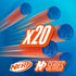 Nerf N Series N1 Darts, includes 20 Darts, Compatible with Nerf N Series Blasters, Ages 8+