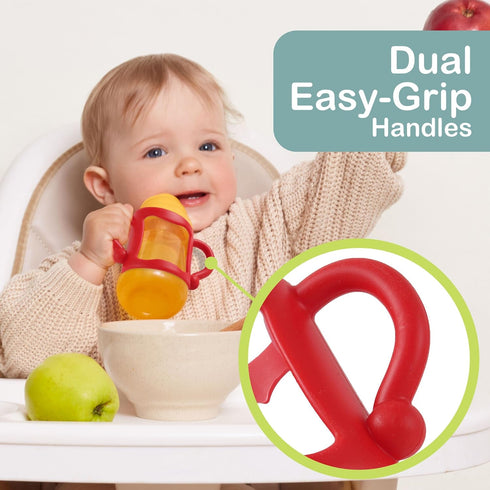 (6-Pack) TonGass Bottle Handles for Dr Brown Baby Bottles with Easy Grip Handles to Hold Their Own Bottle - BPA-Free