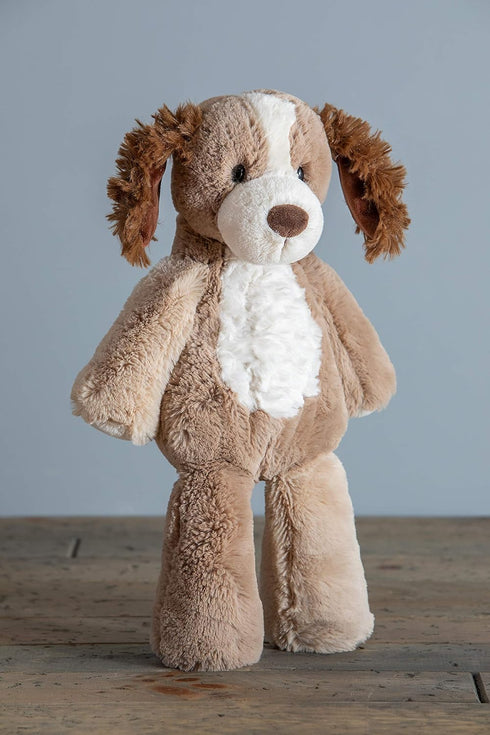 Marshmallow Parker Puppy Plush Toy - Soft and Cuddly