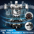FDJ Remote Control Car, Transforming Car Robot with Flashing Light, 1:18 Scale, 360 Degree Drifting