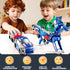 2 1 4-6 6-12 Collision Transforming Dinosaur Car Toy, in Magnet Cars Transform into Dinosaur Toys, Fun Robot Dinosaur