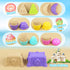Set 3-10, 2 Pack Set Dreamon Collapsible Beach Toys for Kids Collapsible Sand Bucket with Beach Molds and Mesh Bag