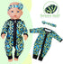 Unicorn Element 5 Sets Baby Doll Clothes for 14-18 Inch Dolls, Casual Wear for 17 Inch Baby Doll, 10 Pcs Clothes