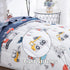 4 Set, Set DJY Pieces Cotton Toddler Bedding Dinosaur Cars Reversible Toddler Bed Comforter for Kids Boys Girls