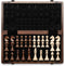 A&A 15" Magnetic Wooden Chess Set, Handmade 3" King Height Staunton Chess