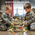100PCS 3+, (1inch) GobiDex Magnetic Blocks Army Toys for Boys Girls, Build MagWonder for Army Men, STEM Building Toys