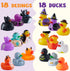 18 JOYIN PCS Halloween Rubber Ducks, Halloween Ducks for Halloween Goodie Bag Fillers, Rubber Duckies Baby Bath Toys