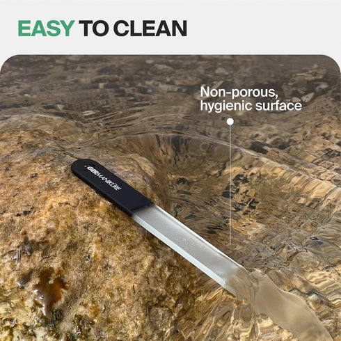 Set Trimming Baby Nail Scissors & Glass Nail File Safe, Gentle Nail Care for Newborns, Infants & Toddlers Precision +