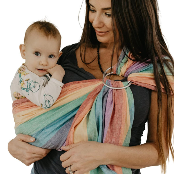 Hip Baby Wrap - Adjustable Baby Ring Sling & Infant Wrap Carrier