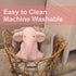 13" Pink Elephant Stuffed Animal, Plush Toy for Kids, Baby Shower, Bedtime, Birthday Gift