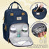 Backpack-Multifunction RUVALINO Diaper Bag Baby Travel Bag with Changing pad, Insulated Bottle Holders & Pacifier Case