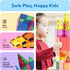 60 Set 60pcs 3D PicassoTiles Piece Magnet Building Tiles Clear Magnetic Blocks Construction Playboards - Creativity