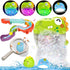 Light Up Dinosaur Bath Toys with Music, Bath Bubble Machine Toy for