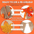2 Pieces Happy Fall Banner Thankful Burlap Thanksgiving Banner for Mantle, Pumpkin Maple Leaf Garland Decoration