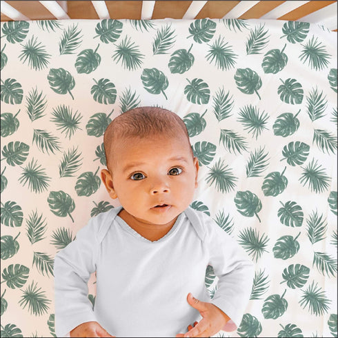 2-Pack Set The Peanutshell Fitted Crib Sheet - Super Soft & Breathable Baby Girl or Boy Crib Sheets, Nursery Decor, Fit