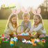 2026 Set -12-in-1 6+, New Easter Gifts Building for Kids Happy Farm Village Building Toy with Prefilled Eggs, Easter